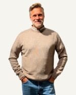 Due Signori Merino Brushed Crew