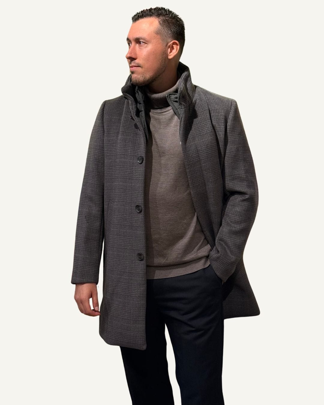 1 Due Signori WOOL COAT - Billede 1