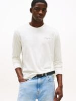 Tommy Hilfiger TJM SLIM CHEST LINEAR LS TEE EXT - Billede 2