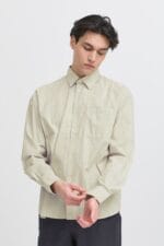 CFMARTIS LS relaxed striped shirt - Billede 4