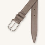 PORTIA Taupe Leather Belt - Billede 2