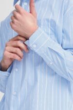 CFMARTIS LS relaxed striped shirt - Billede 3
