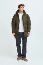 Casual Friday CFNEWTON 0216 long puffer jacket - Billede 2