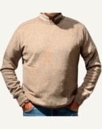 Due Signori Merino Brushed Crew - Billede 4