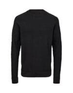 Black Blue O-neck regular fit knit