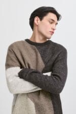Casual Friday CFNOE geometric crew neck knit - Billede 3