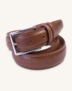 PORTIA Cognac Leather Belt - Billede 2