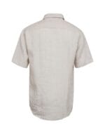 Gino Marcello Linen blend shirt s/s modern fit - Billede 2