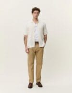 Les Deux Cable Knitted SS Shirt