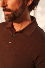 Born With Appetite WOLF KNITTED POLO SS - Billede 2