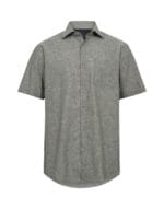Black Blue Shirt s/s regular fit - Billede 4