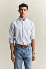 GANT REG CLASSIC OXFORD STRIPE SHIRT - Billede 2