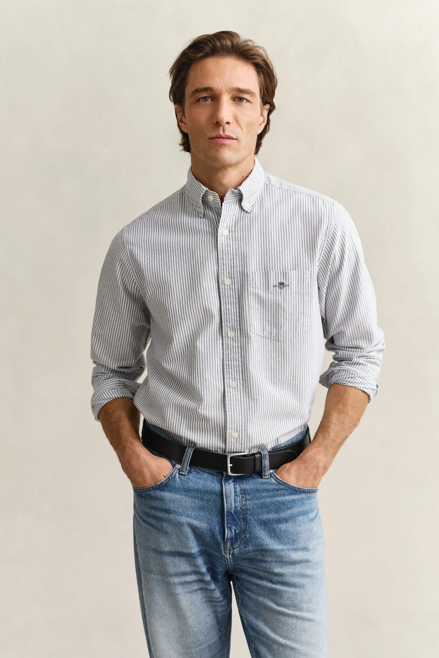 Billede 12 GANT REG CLASSIC OXFORD STRIPE SHIRT - Billede 1