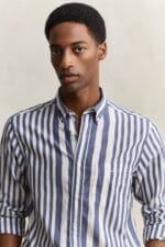 GANT REG COTTON VOILE STRIPE SHIRT - Billede 2