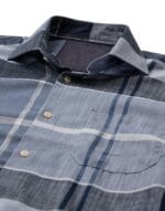 Black Blue Shirt s/s regular fit - Billede 3