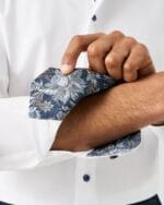 ETON Medallion Effect Signature Twill Shirt - Billede 3