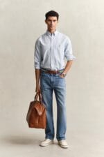 GANT REG CLASSIC OXFORD STRIPE SHIRT