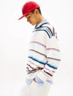 Tommy Hilfiger TJM 90S MULTI STRIPES SWEATER - Billede 2
