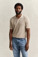 GANT COTTON TEXTURE POLO - Billede 4