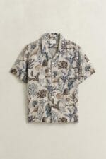 GANT REG AOP CAMP COLLAR SHIRT - Billede 5