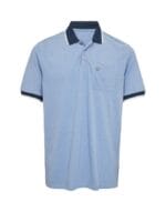 Black Blue Polo 2-tone reg. fit