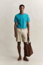 GANT REG LINEN DS SHORTS - Billede 5
