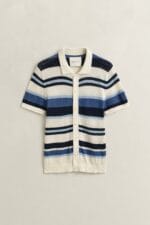 GANT STRIPED TEXTURE POLO - Billede 5