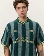 Les Deux Stripe Jacquard Football Jersey - Billede 3