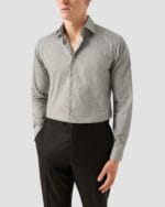 ETON Micro Floral Print Shirt