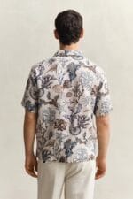 GANT REG AOP CAMP COLLAR SHIRT - Billede 4