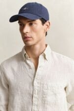 GANT REG GMNT DYED LINEN SHIRT - Billede 8