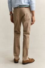 GANT SLIM COTTON / LINEN JEANS - Billede 5