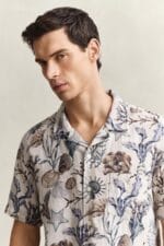 GANT REG AOP CAMP COLLAR SHIRT - Billede 3