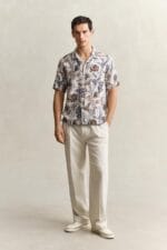 GANT REG AOP CAMP COLLAR SHIRT - Billede 2