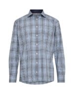 Black Blue Shirt l/s regular fit