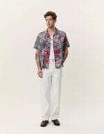 Les Deux Bouquet AOP SS Shirt - Billede 2