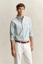 GANT REG CLASSIC OXFORD STRIPE SHIRT - Billede 2
