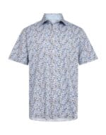 Gino Marcello Knitted shirt s/s modern fitting