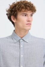 Casual Friday CFHANES LINEN MIX LS SHIRT - Billede 6