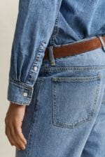GANT REG DENIM SHIRT - Billede 5