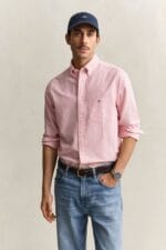 GANT REG CLASSIC OXFORD STRIPE SHIRT - Billede 2
