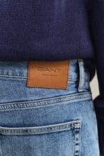 REG GANT JEANS SHORTS - Billede 3