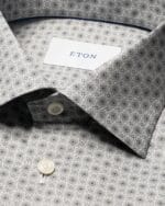 ETON Micro Floral Print Shirt - Billede 4