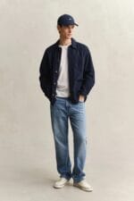GANT REG COTTON / LINEN OVERSHIRT - Billede 2
