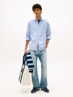 Tommy Hilfiger TJM REG LINEN MX STRP SHIRT EXT - Billede 3