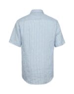 Gino Marcello Linen blend shirt s/s modern fit - Billede 2