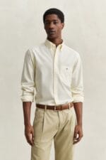 GANT REG CLASSIC OXFORD STRIPE SHIRT - Billede 3