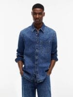 Tommy Hilfiger REGULAR DENIM SHIRT EXT CJ8039