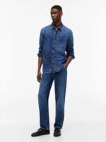 Tommy Hilfiger REGULAR DENIM SHIRT EXT CJ8039 - Billede 2