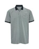 Black Blue Polo 2-tone reg. fit - Billede 4